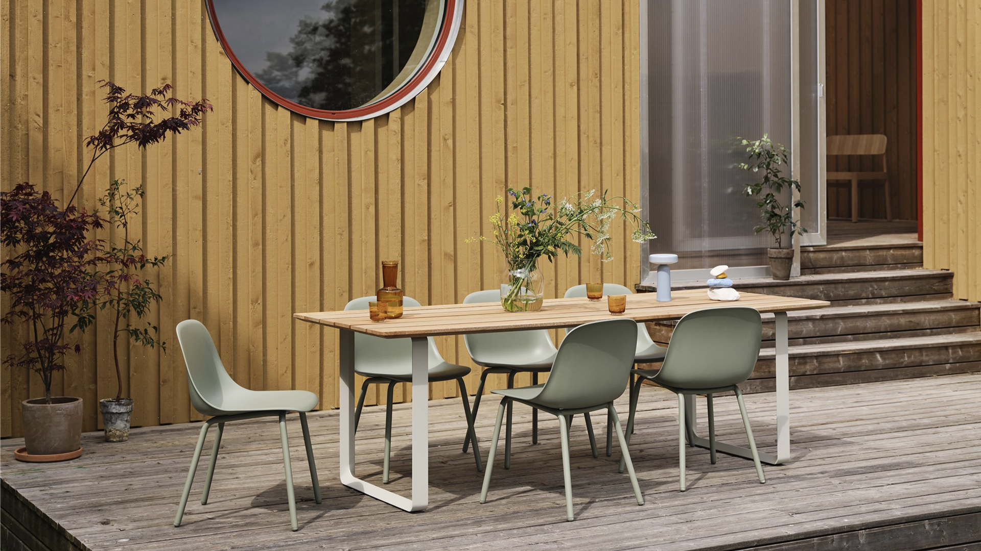 Muuto 70/70 Outdoor Table, Lifestyle